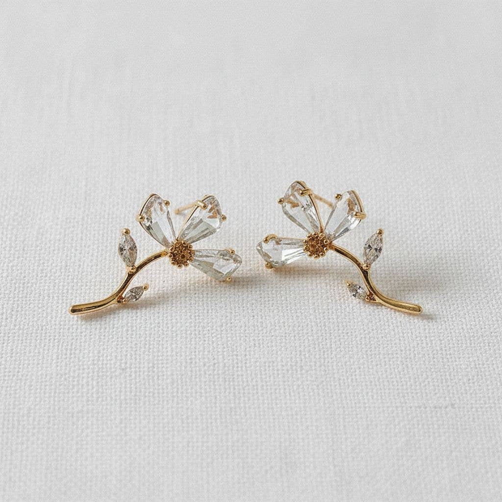 Floral Stud Earrings