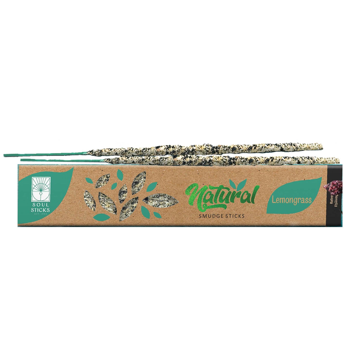 Lemongrass Natural Incense Smudge Sticks
