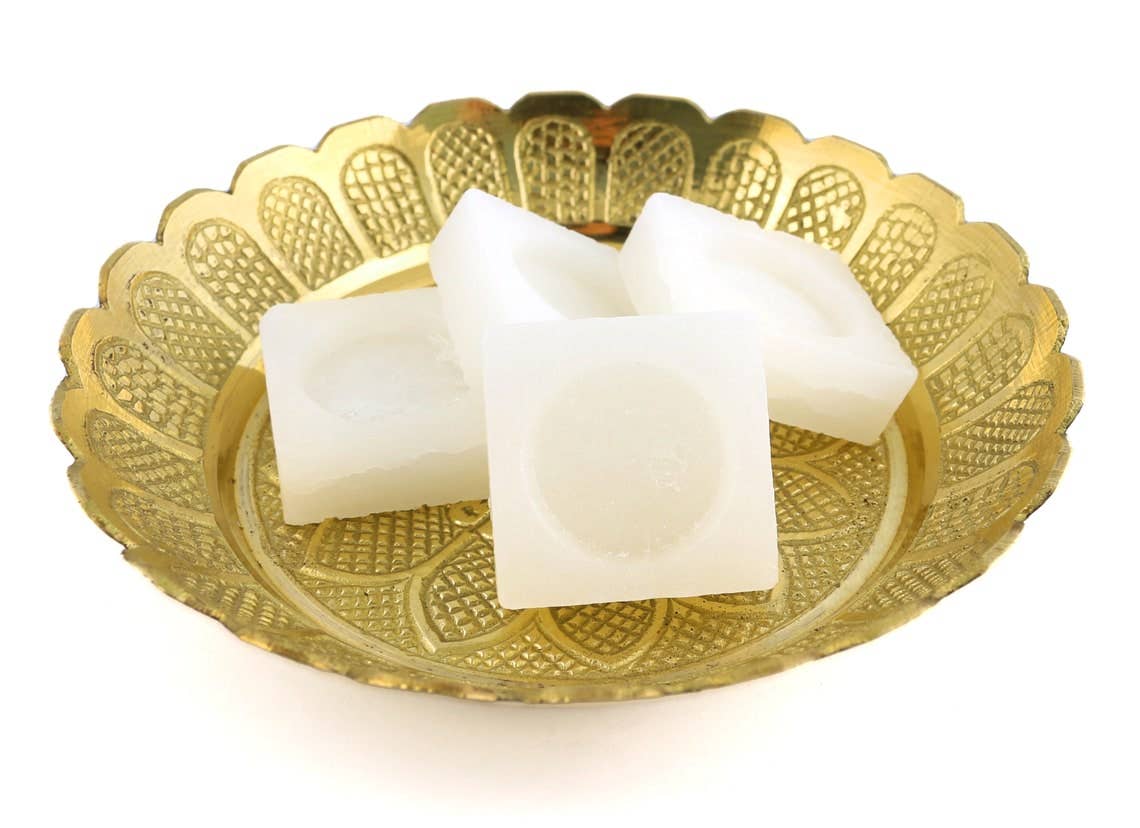 100% Pure & Natural Camphor - (4 block packs)