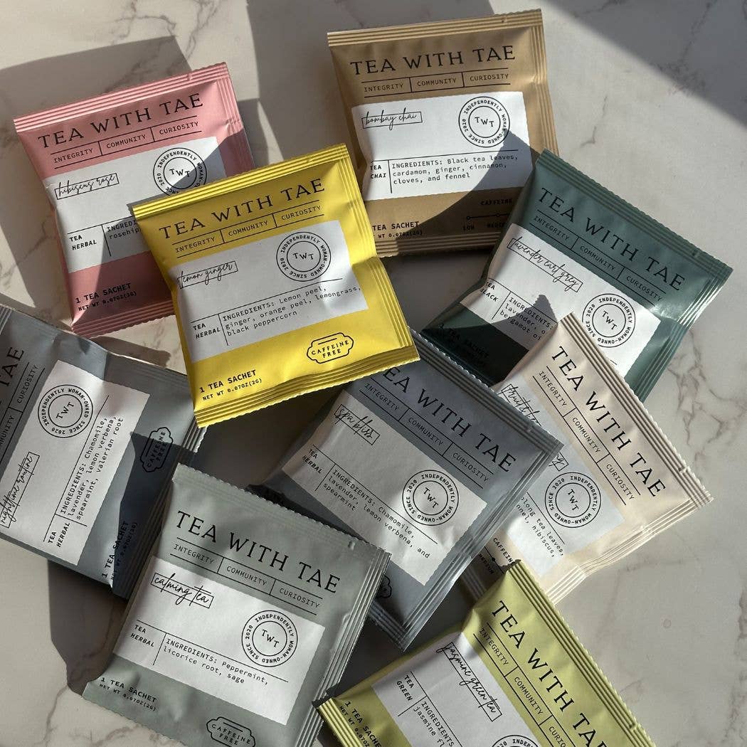 Hibiscus Rose Herbal Tea - Individually Wrapped Tea Bag