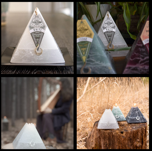 Soul-Terra Sage, Smudge, and Manifestation Candles