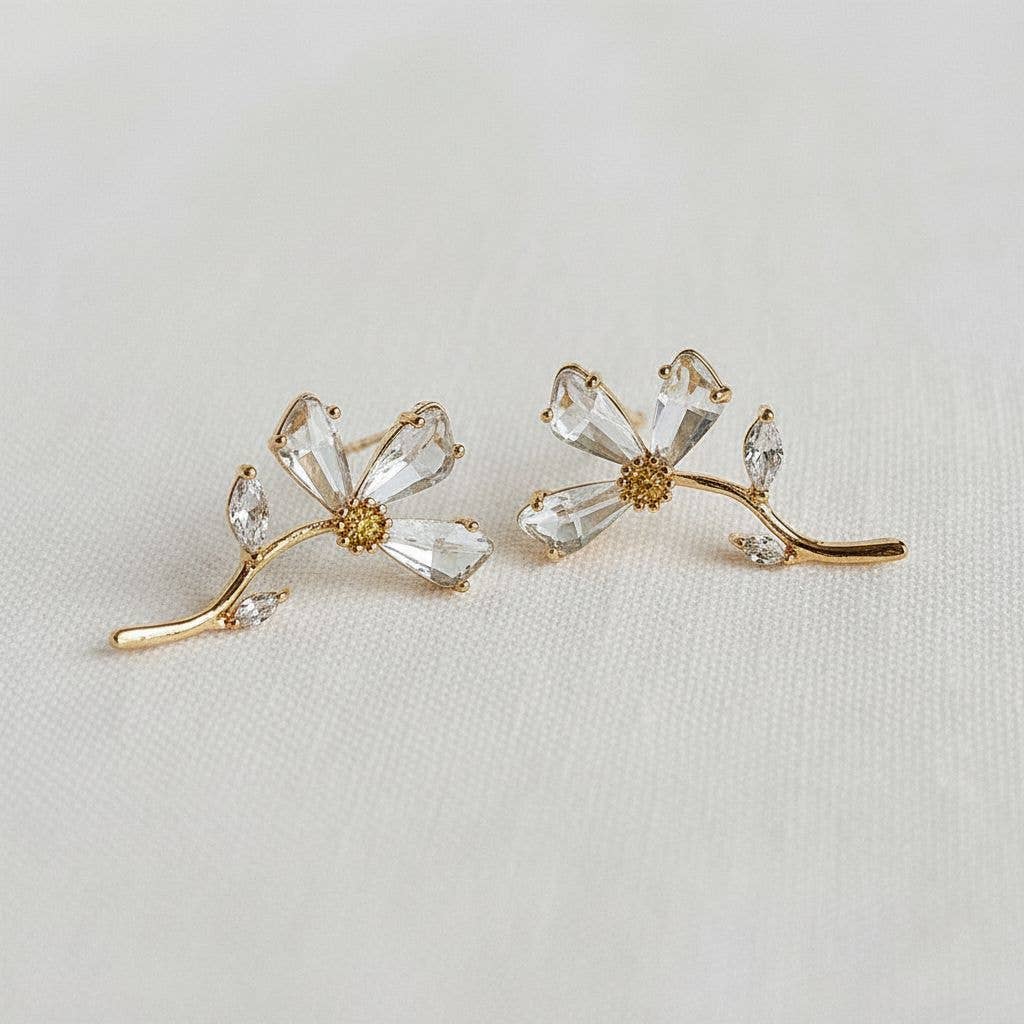 Floral Stud Earrings
