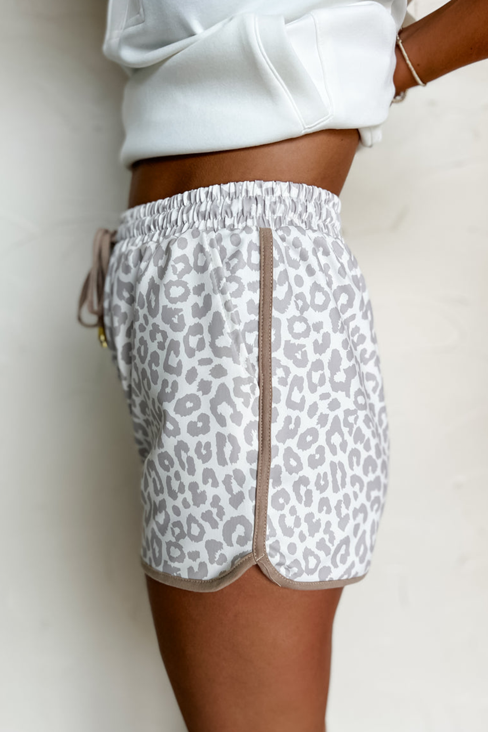 Leopard Casual Shorts