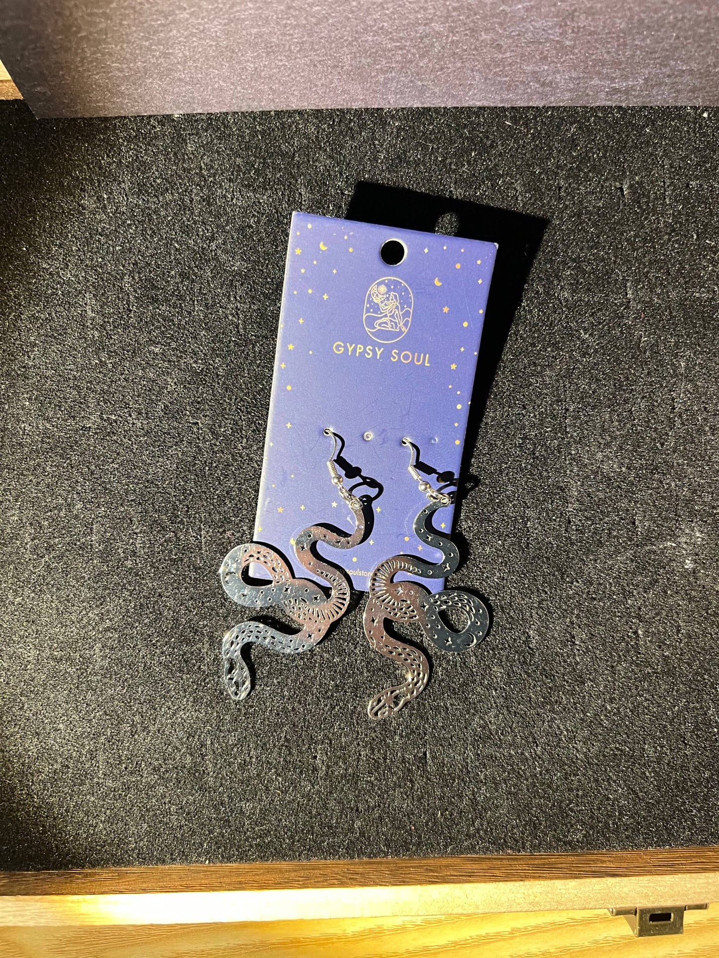 Snake Earrings - Gold and Silver 12 Pairs