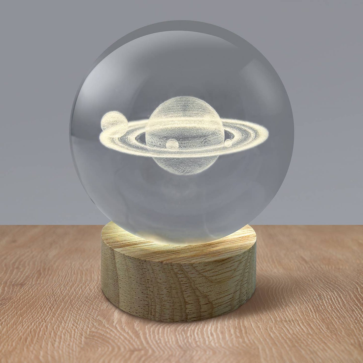 Saturn Night Light – Crystal Ball